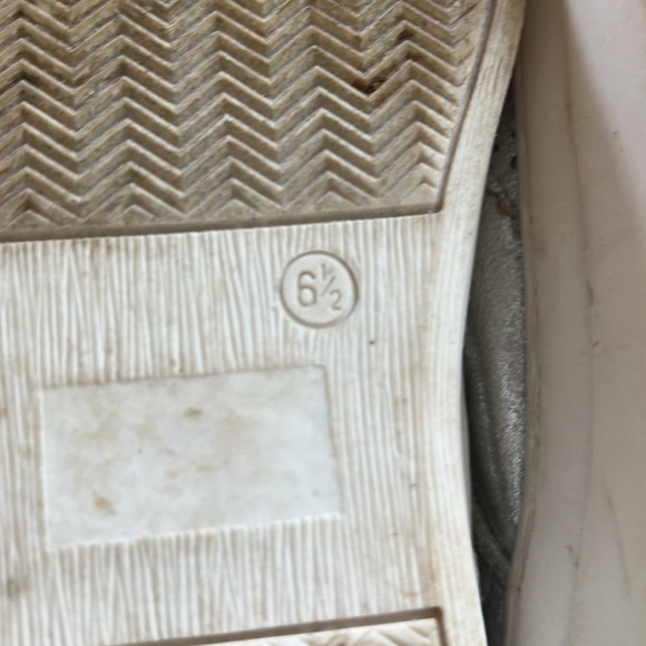 Metallic Silver Loafers - Picture 5 of 5